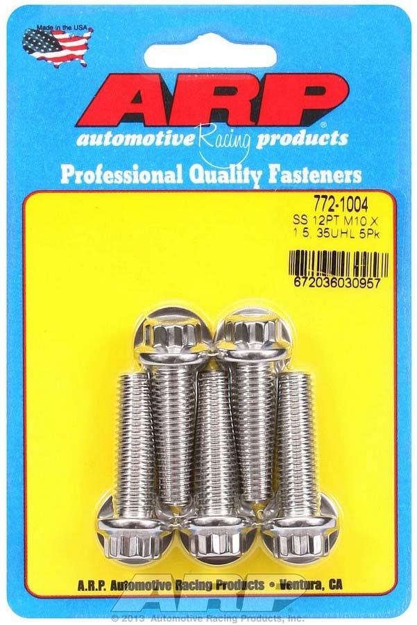 Arp 772-1004 Stainless Steel Bolt Kit Arp  Stainless Steel Bolt Kit
