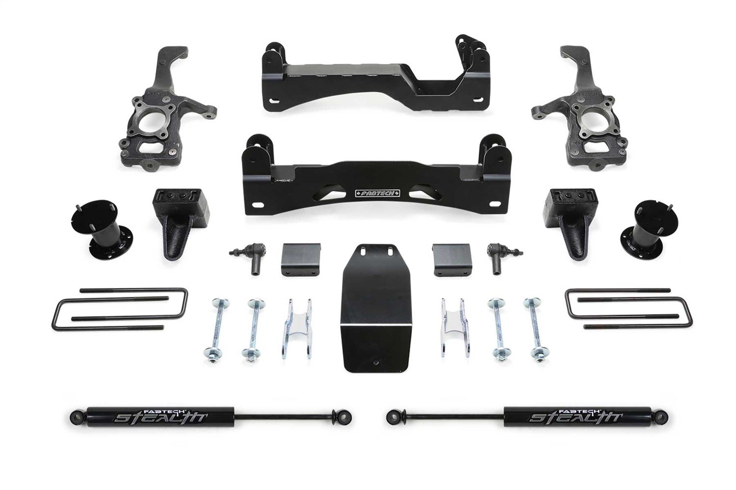 Fabtech K2194m Basic Lift System W/Shocks Fits 15-20 F-150   Basic Lift System