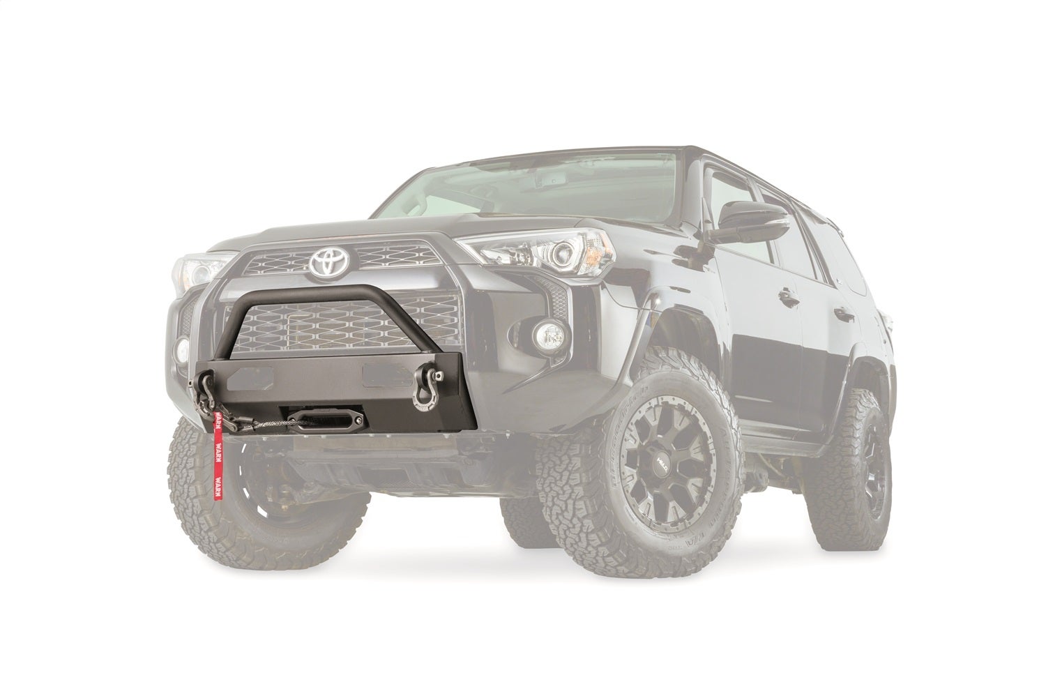Warn 100022 Semi Hidden Mounting Kit Fits 14-18 4Runner   Semi Hidden Mounting