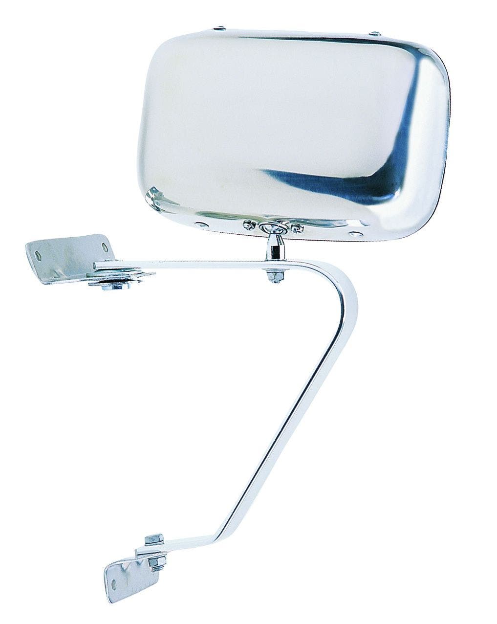 Mirror For Ford Bronco, F150, F250, 1997 F250 Hd, F350, Chrome, Foldaway, Fits