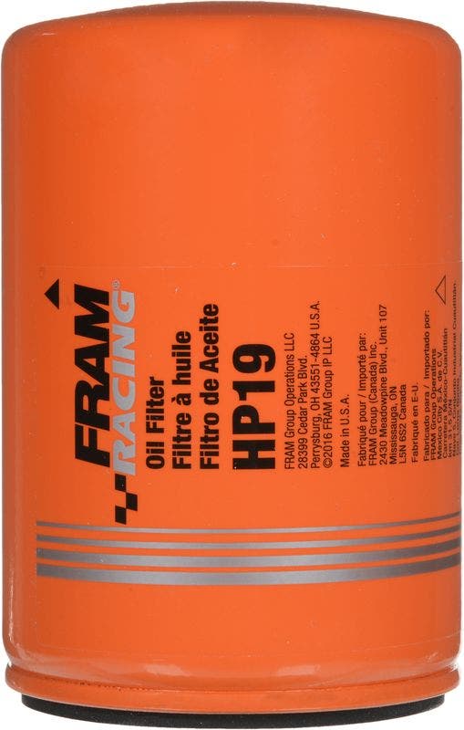 Fram Engine Oil Filter P/N:Hp19  Filter  Oil Filter High Performance; Type -