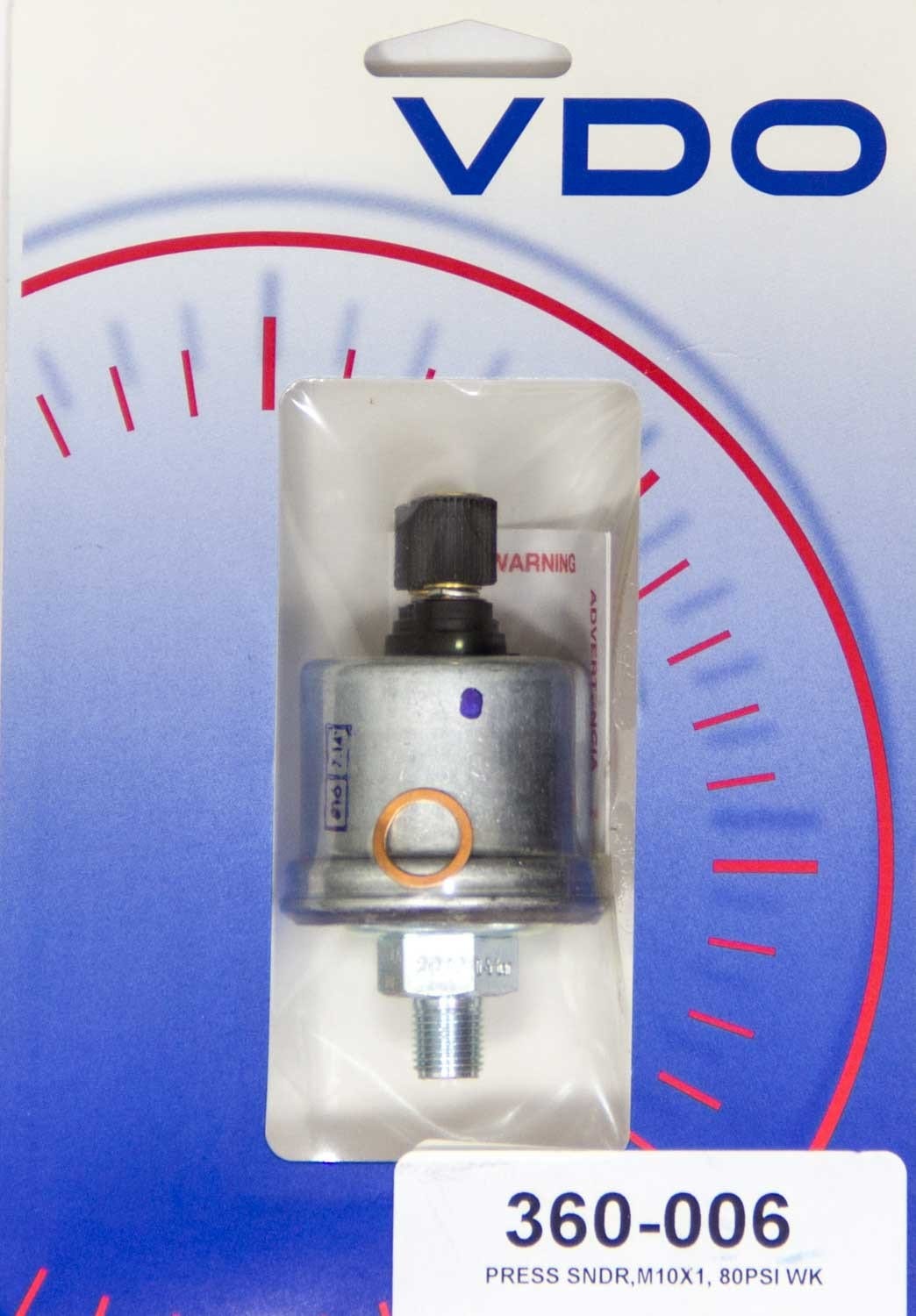 Vdo 360 006 Gauge Pressure Sender  360 006 Gauge Pressure Sender