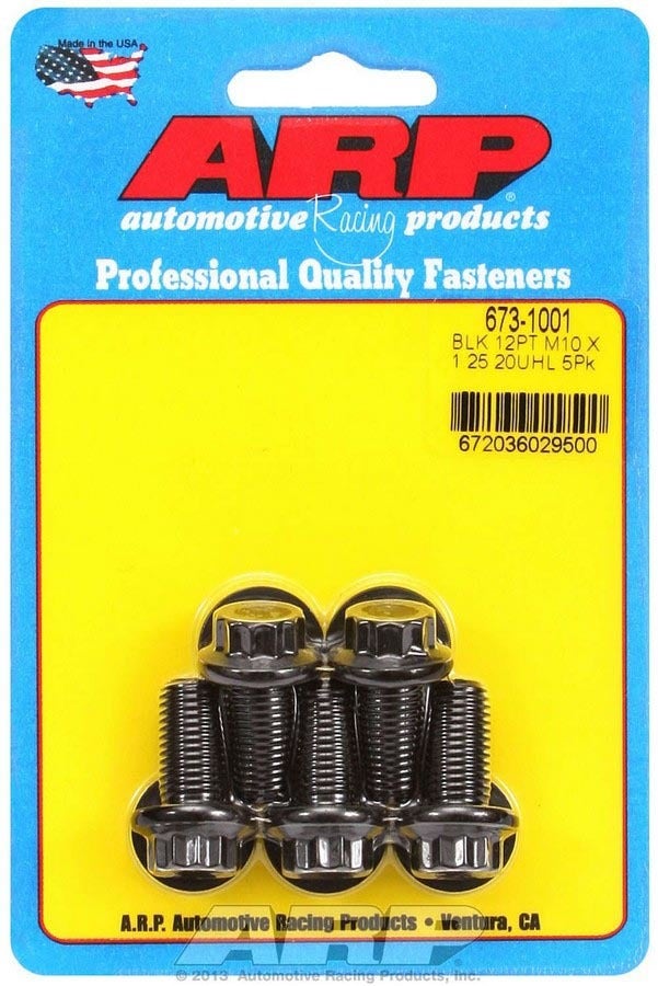 Arp 673-1001 Bolt, M10 X 1.25", Pack Of 5 Arp  Bolt, M10 X 1.25 , Pack Of 5