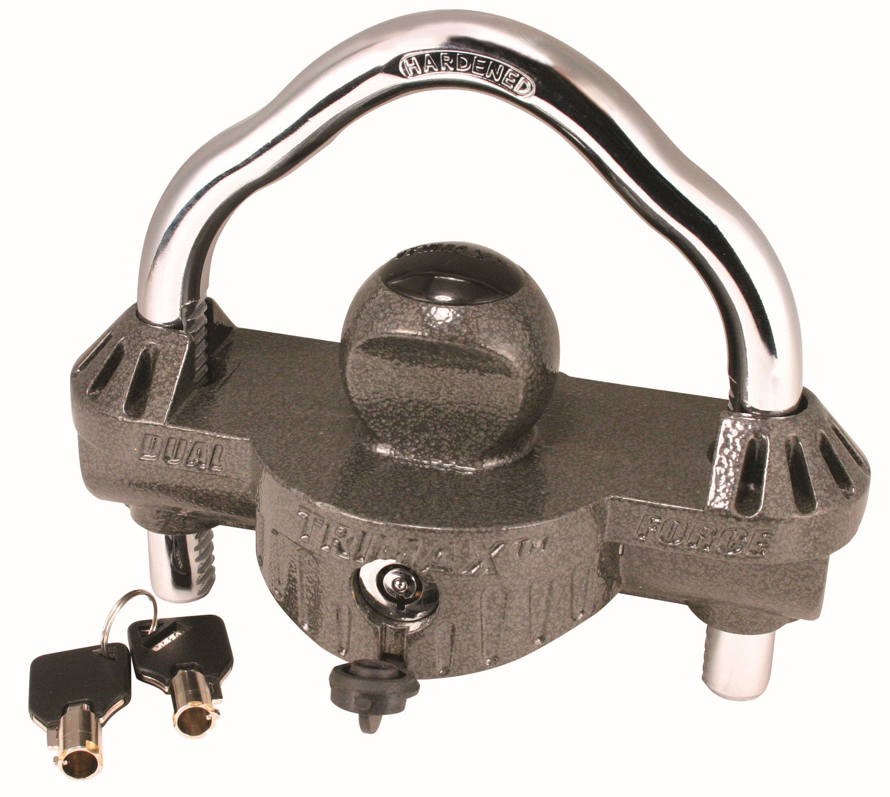 Trimax Umax50d Universal Dual Purpose Trailer Coupler And U-Lock  Locks  Trailer