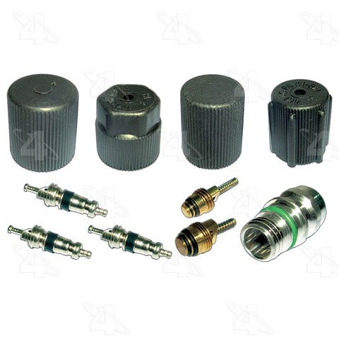 Four Seasons A/C System Valve Core And Cap Kit P/N:26782  A/C System Valve Core