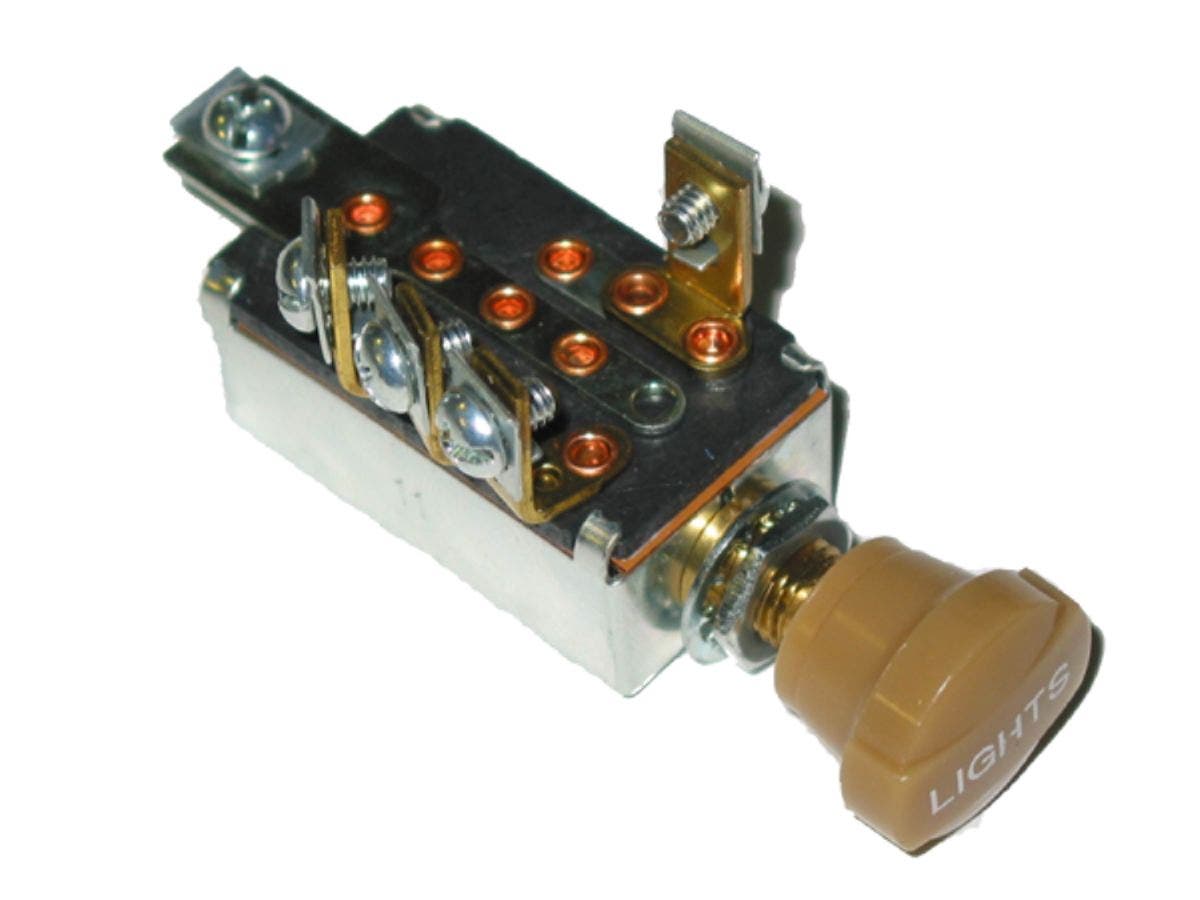 Painless Wiring 80154 Headlight Switch W/Plastic Knob   Headlight Switch  Knob