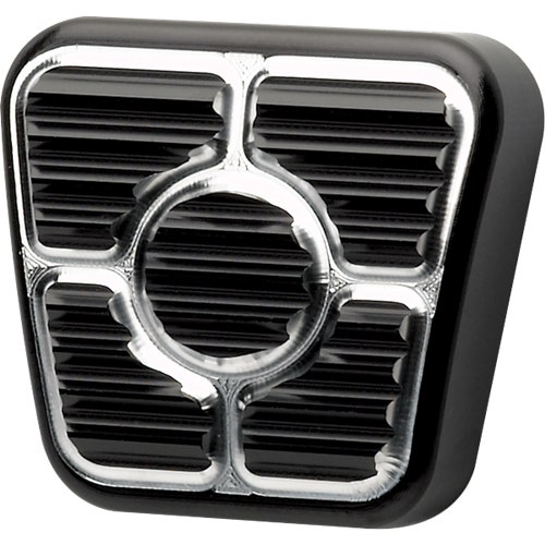 Billet Spec E Brake Pedal Pad Camaro, Black Billet Spec E Brake Pedal Pad