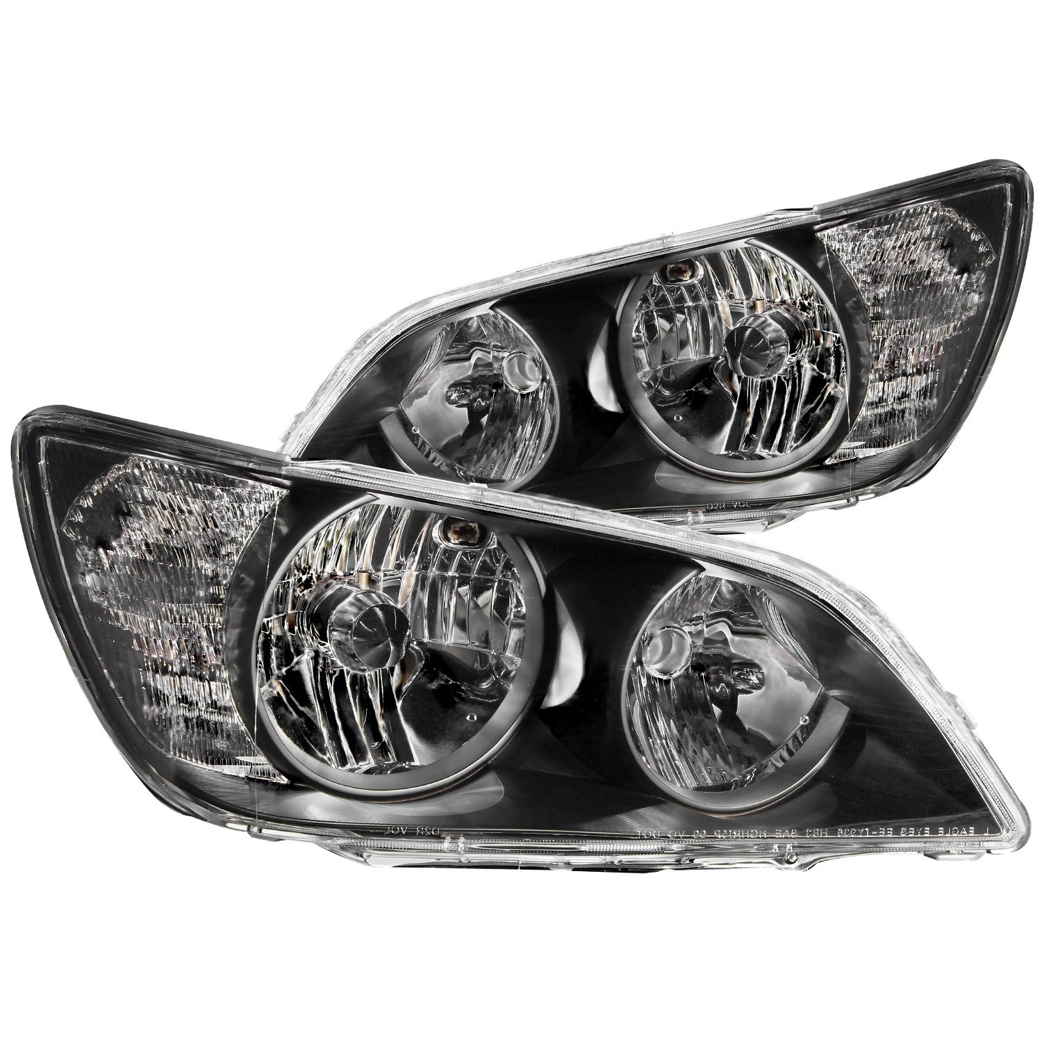 Anzo Usa 121210 Crystal Headlight Set Fits 01-05 Is300   Crystal Headlight Set