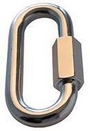 Rv Designer H435 Quick Link For Safety Chains - 3/8"   Quick Link For Safety