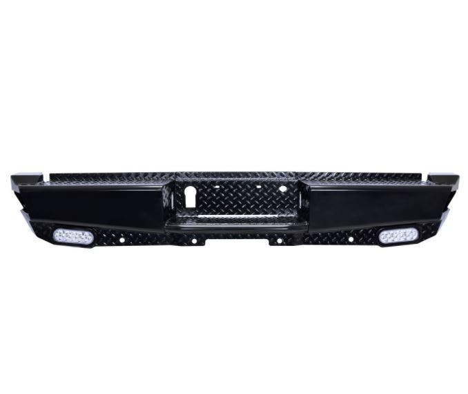 Westin 58-341115 Black Hdx Bandit Rear Bumper Fits 2011-2016 F-250 F-350 Super