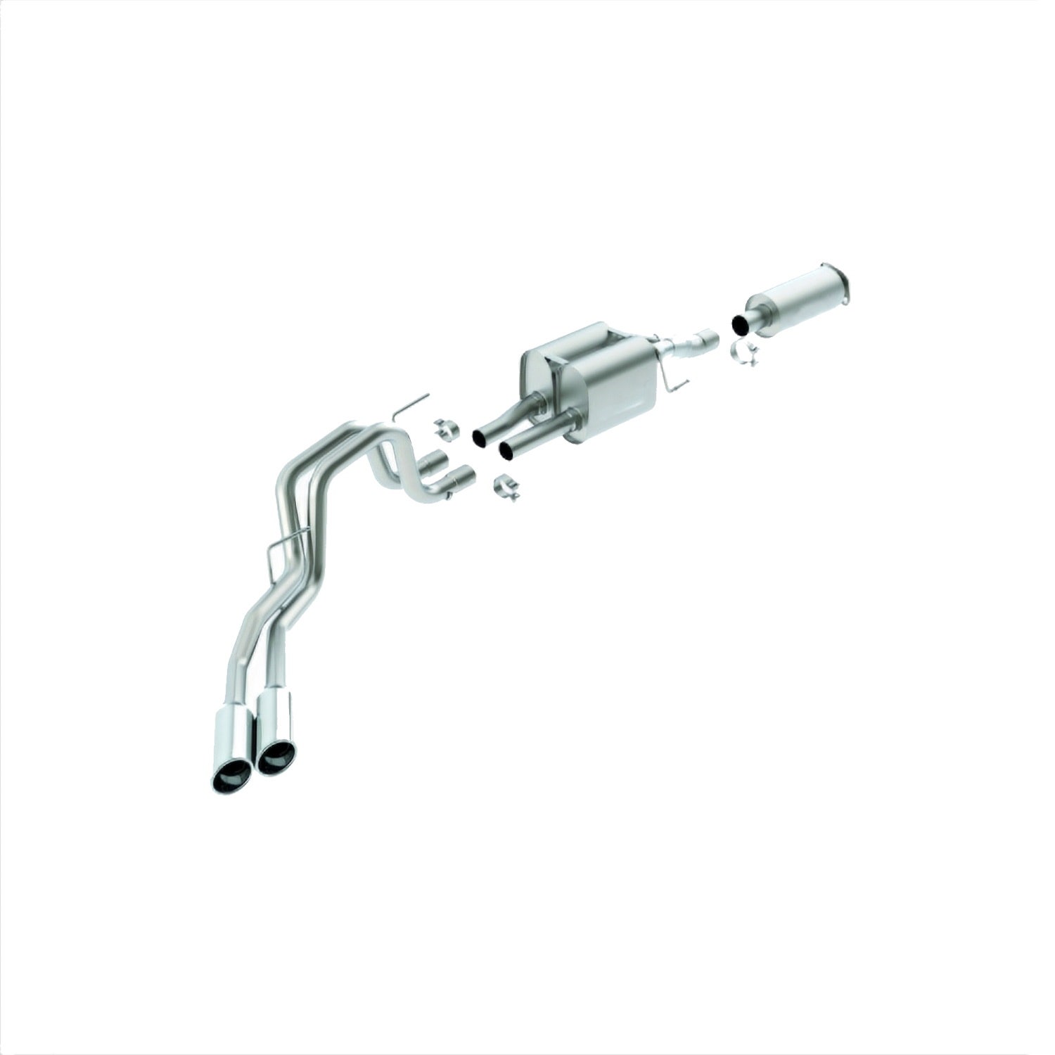 Ford Performance Parts M-5200-F15r145c Touring Cat-Back Exhaust System   Touring