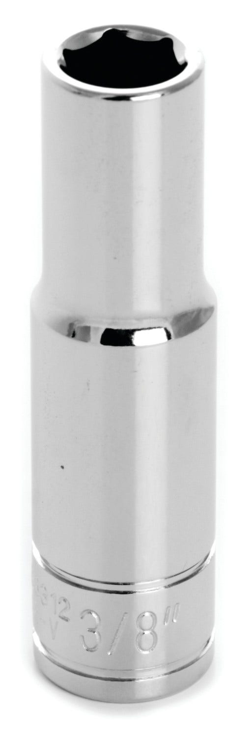 Performance Tool W38312 6-Point Socket, 3/8" Drive, 3/8"   6-Point Socket, 3/8