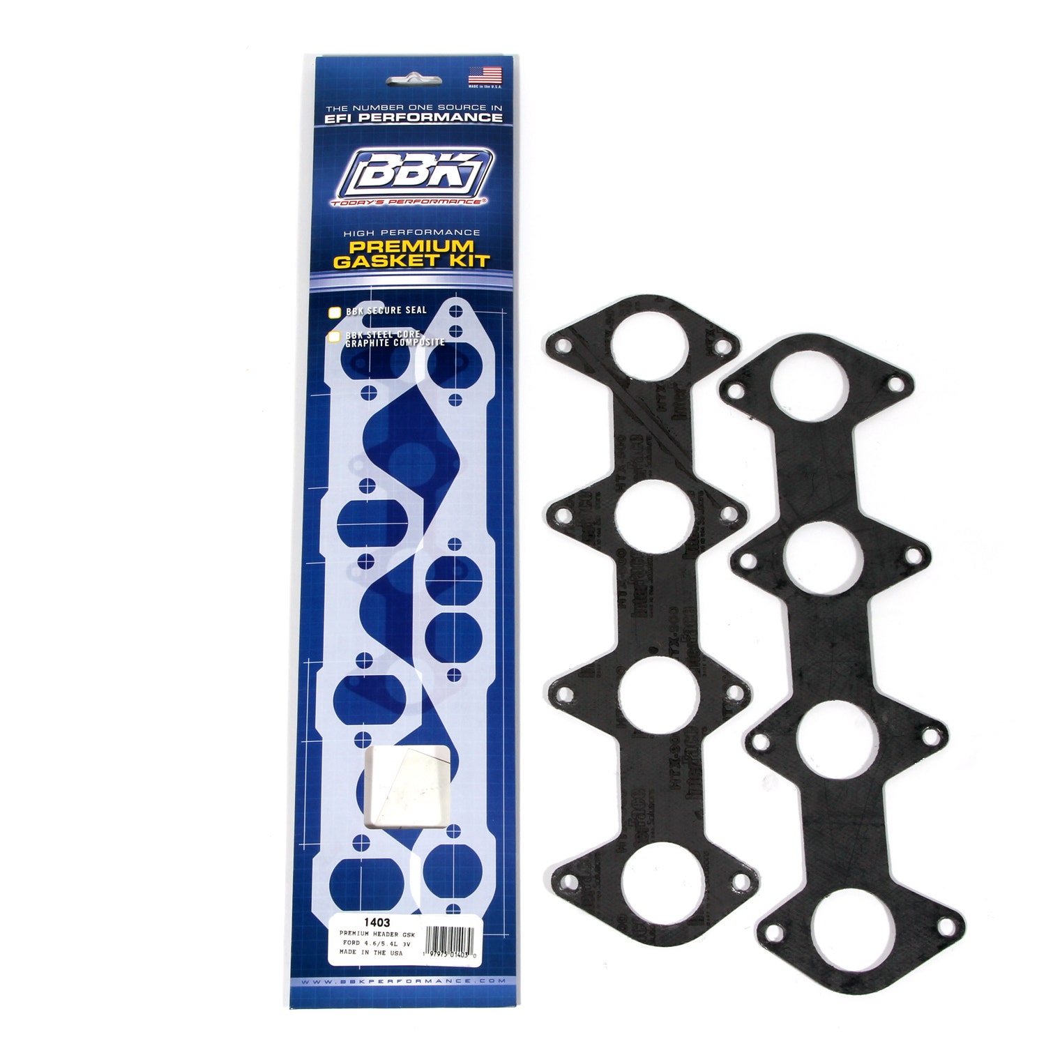 Bbk Performance 1403 Premium Header Gasket Set Bbk Performance  Exhaust Header