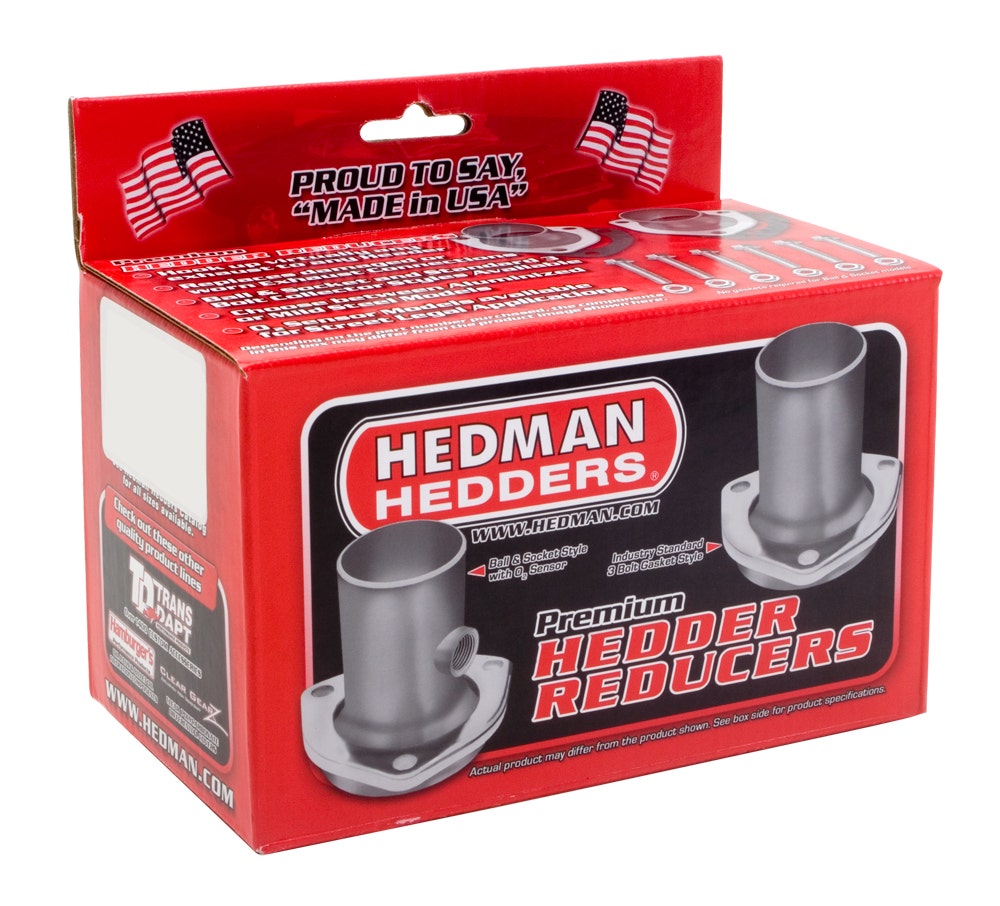 Hedman 21112 Aluminum Reducer   Exhaust Header Reducer; Includes Gaskets - No,