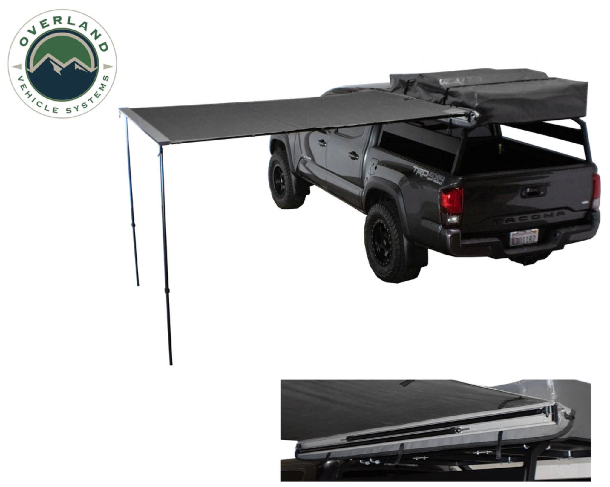 Nomadic Awning 2.5 - 8.0' With Blac Nomadic Awning 2.5 - 8.0  With Blac