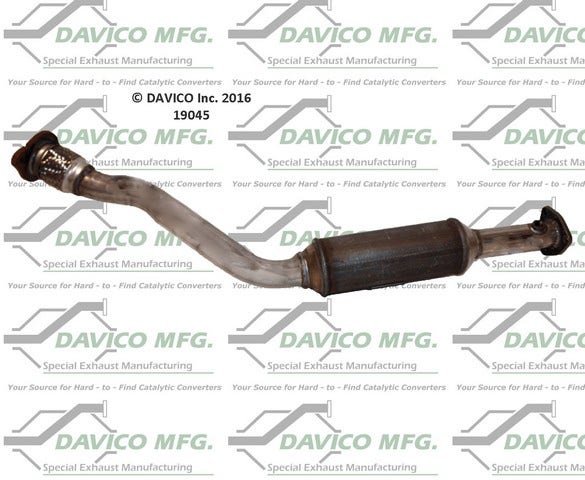 Davico Mfg Catalytic Converter P/N:19045  Catalytic Converter P/N: