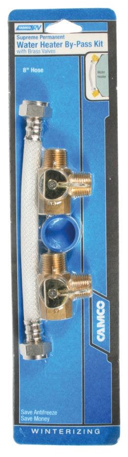 Camco 35953 8" Supreme Permanent By-Pass Kit For 6 Gallon Tank - Lead Free