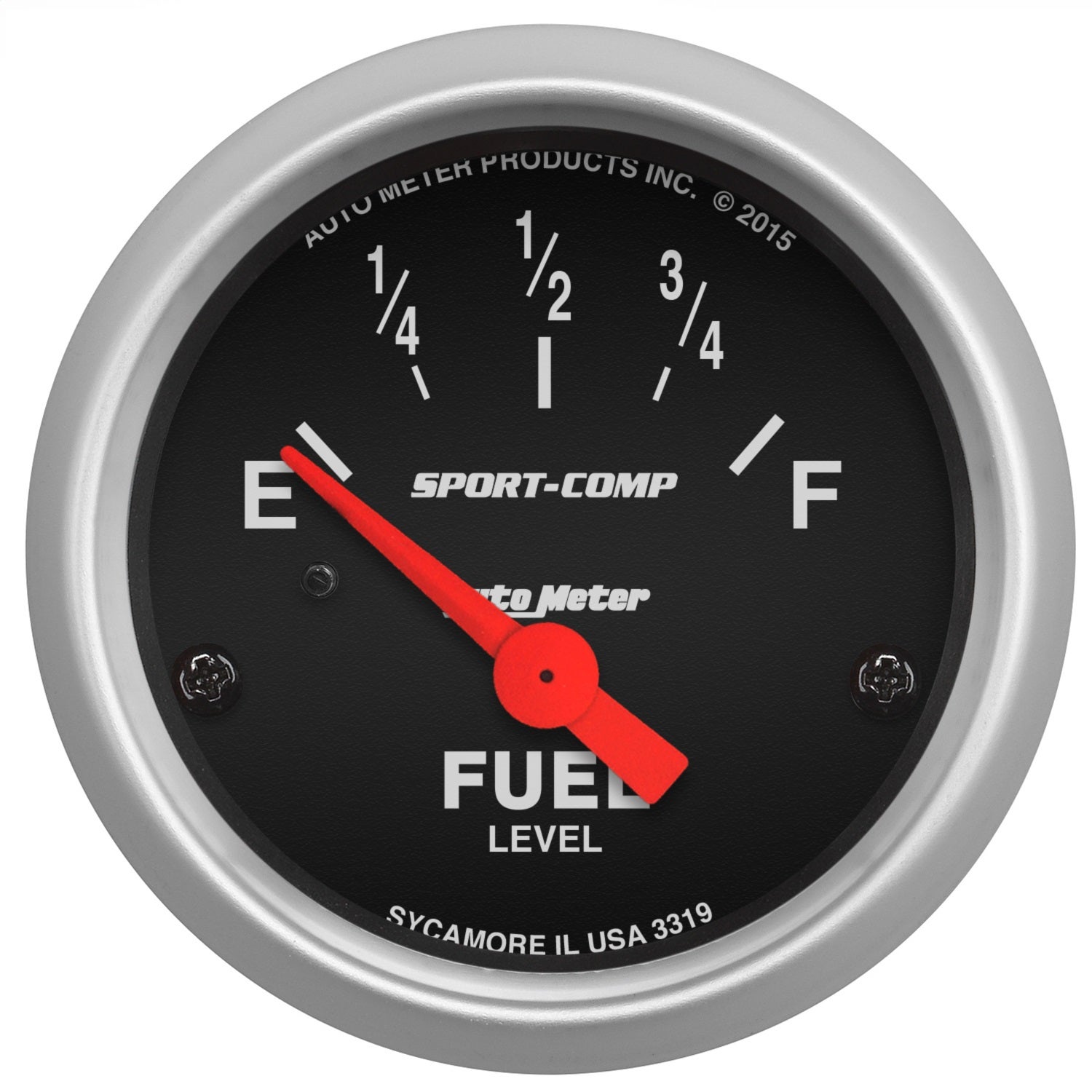 Autometer 3319 Sport-Comp Electric Fuel Level Gauge   Sport-Comp Electric Fuel