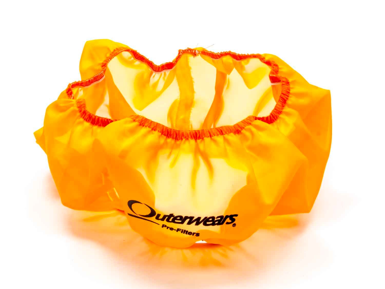 Air Filter Wrap, Pre Filter, 14 In Od, 4 In Tall, Polyester, Orange, Each Air