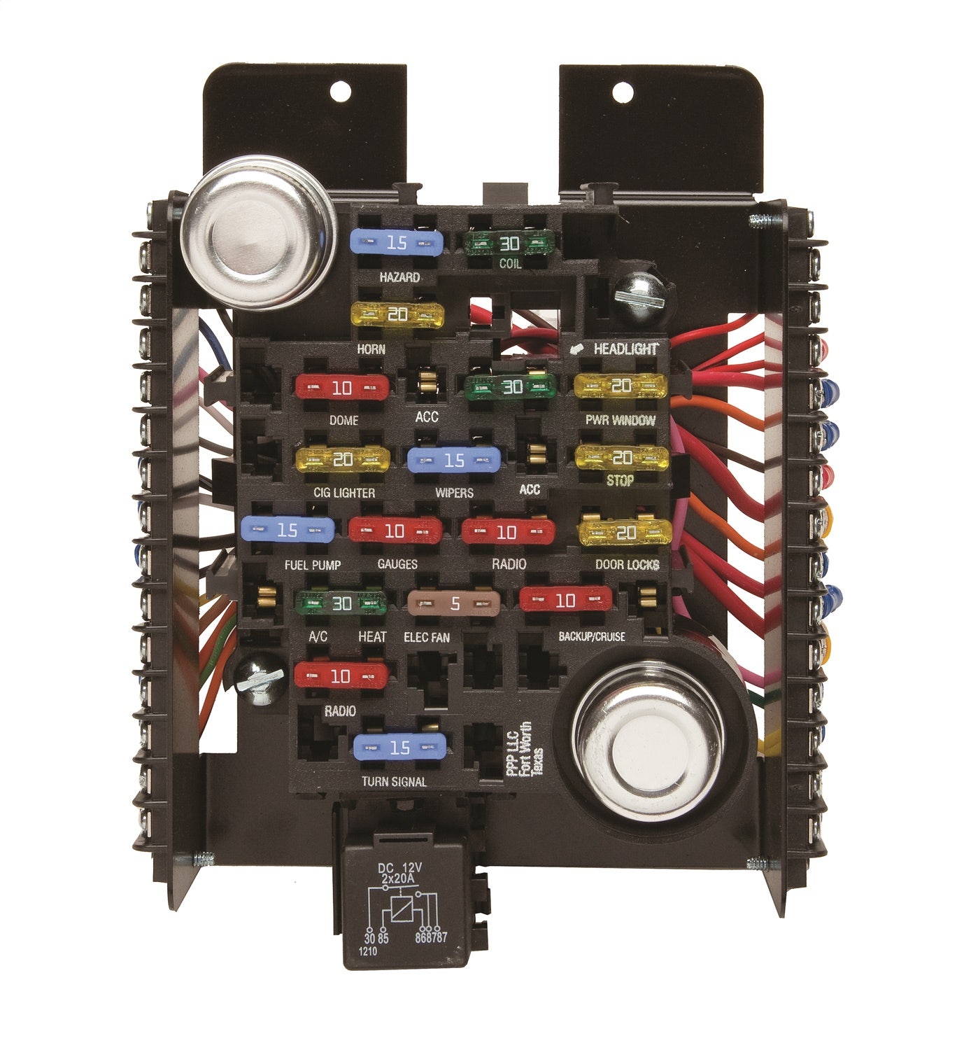 Painless Wiring 30003 20 Circuit Ato Fuse Center   20 Circuit Ato Fuse Center