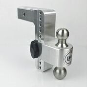 Weigh Safe Ltb8-2.5, 8" Drop 180 Hitch W/ 2.5" Shank/Shaft, Adjustable Aluminum