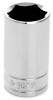 Performance Tool W38332 6-Point Socket, 3/8" Drive, 1" Socket  Type - Standard,