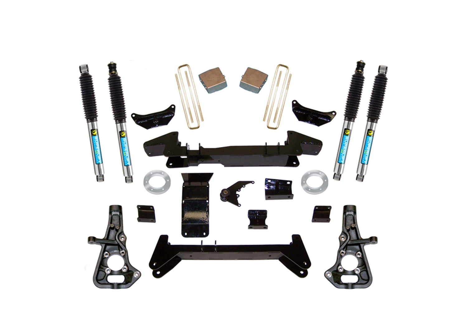 Superlift K861b Suspension Lift Kit W/Shocks   Suspension Lift Kit W/Shocks