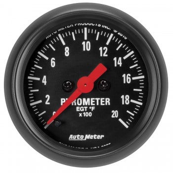 Autometer 2655 Z-Series Electric Pyrometer Gauge Auto Meter Products 2638 Gauge