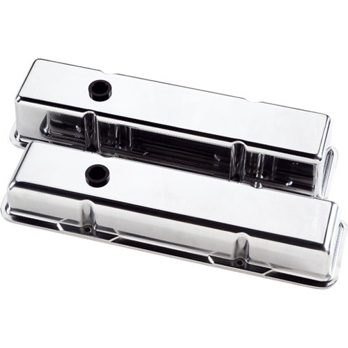 Valve Covers Small Block Chevy Plain Tall Valve Covers Small Block Chevy Plain