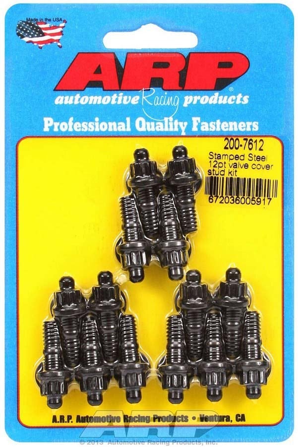 Arp 200-7612 12-Point 1/4"-20 Valve Cover Stud Kit - 14 Piece Arp  12-Point 1/4