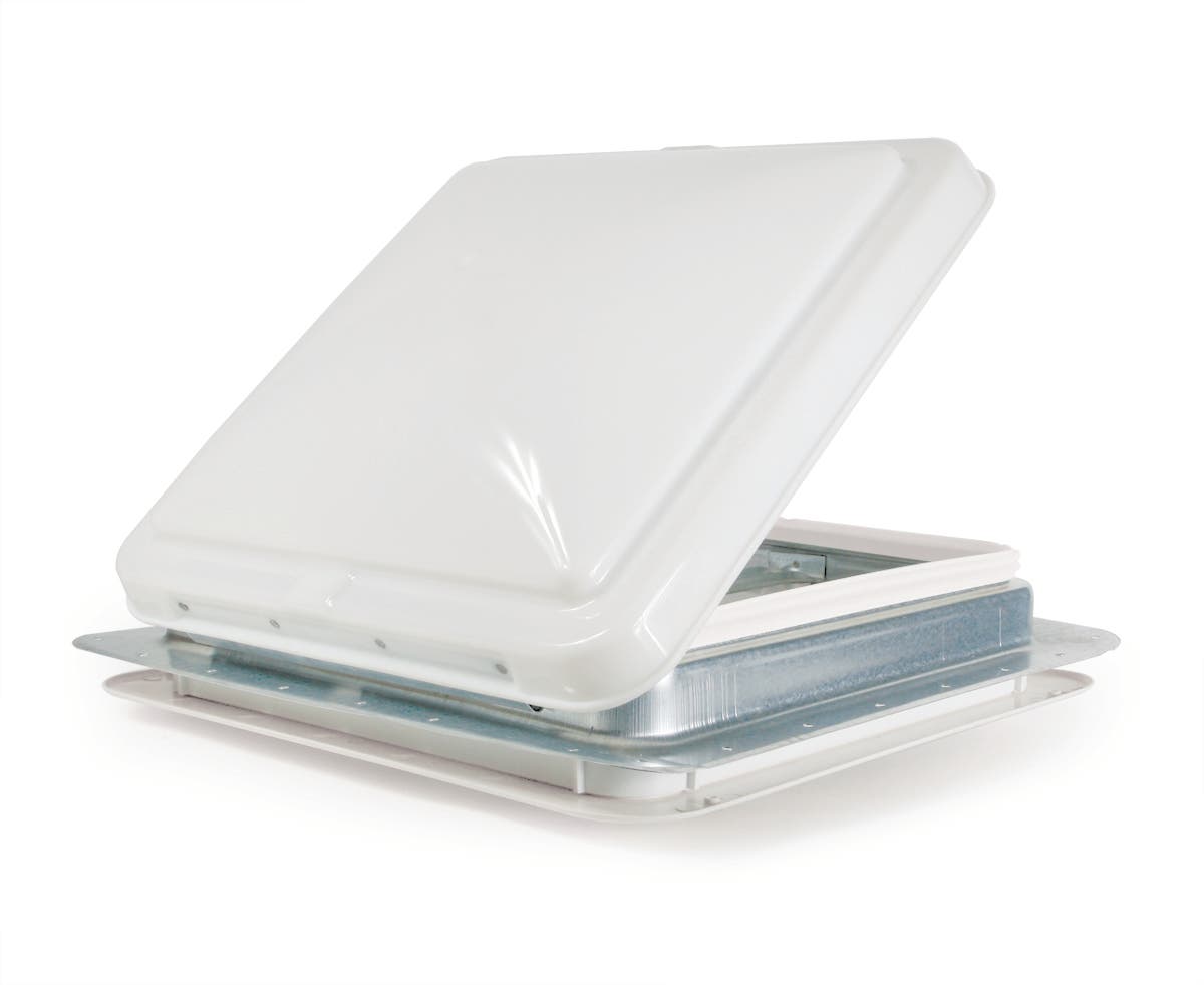 Camco 40480 Roof Vent Kit   Roof Vent; Type - Manual Opening, Length (In) - 14