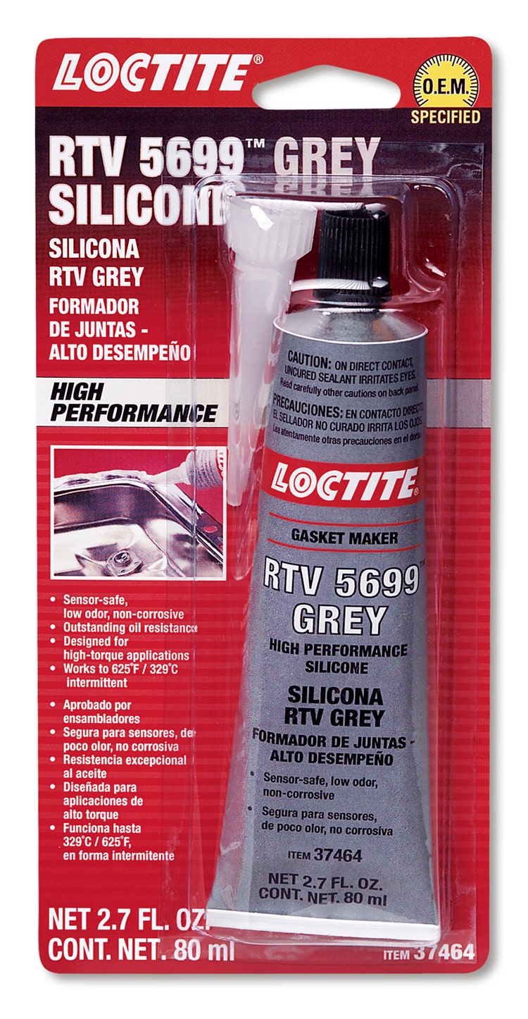 Loctite 5699 High Performance Rtv Silicone Gasket Maker, Grey  5699 High