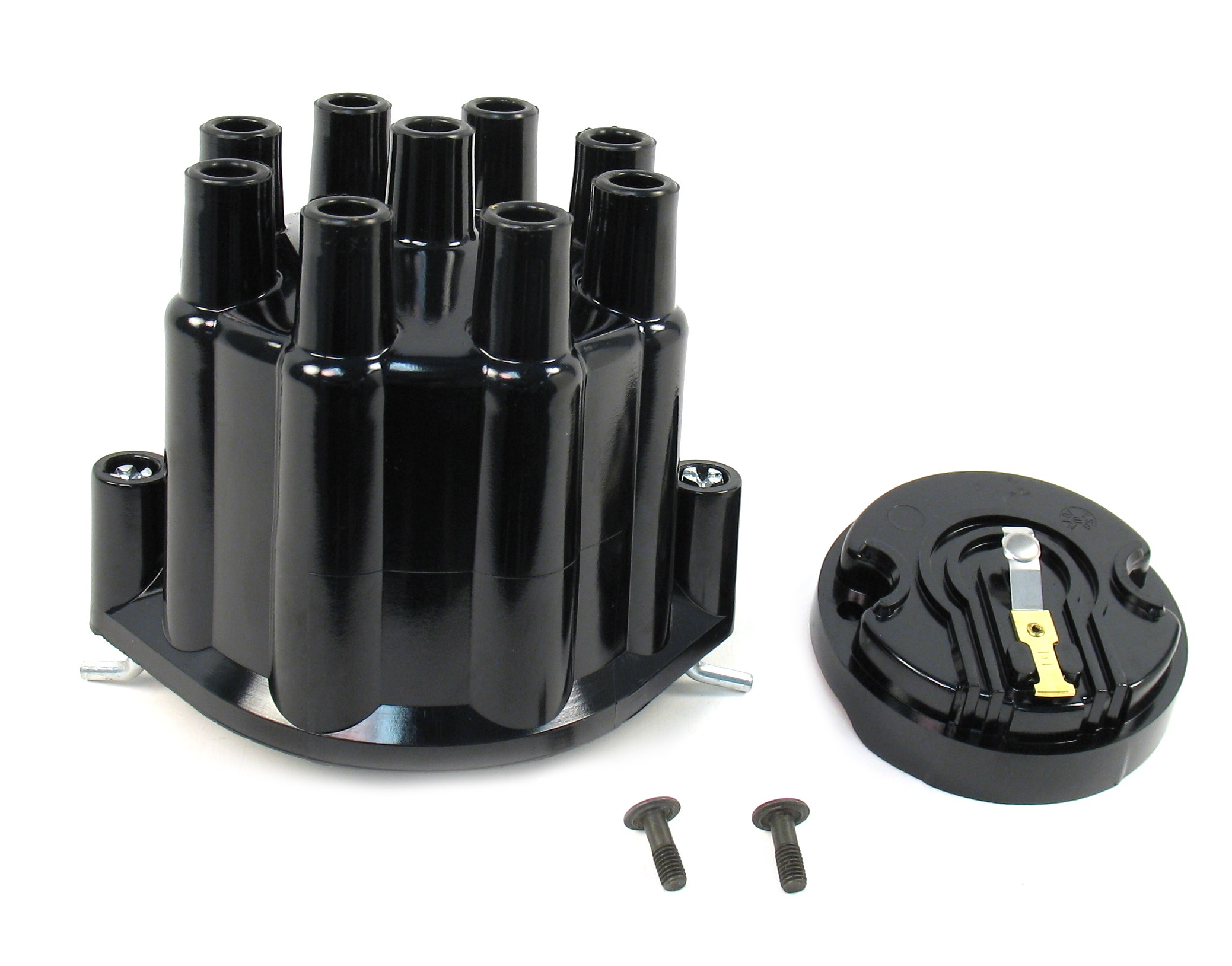 Pertronix D600700 Black Cap And Rotor For Flame-Thrower Billet Distributor 8