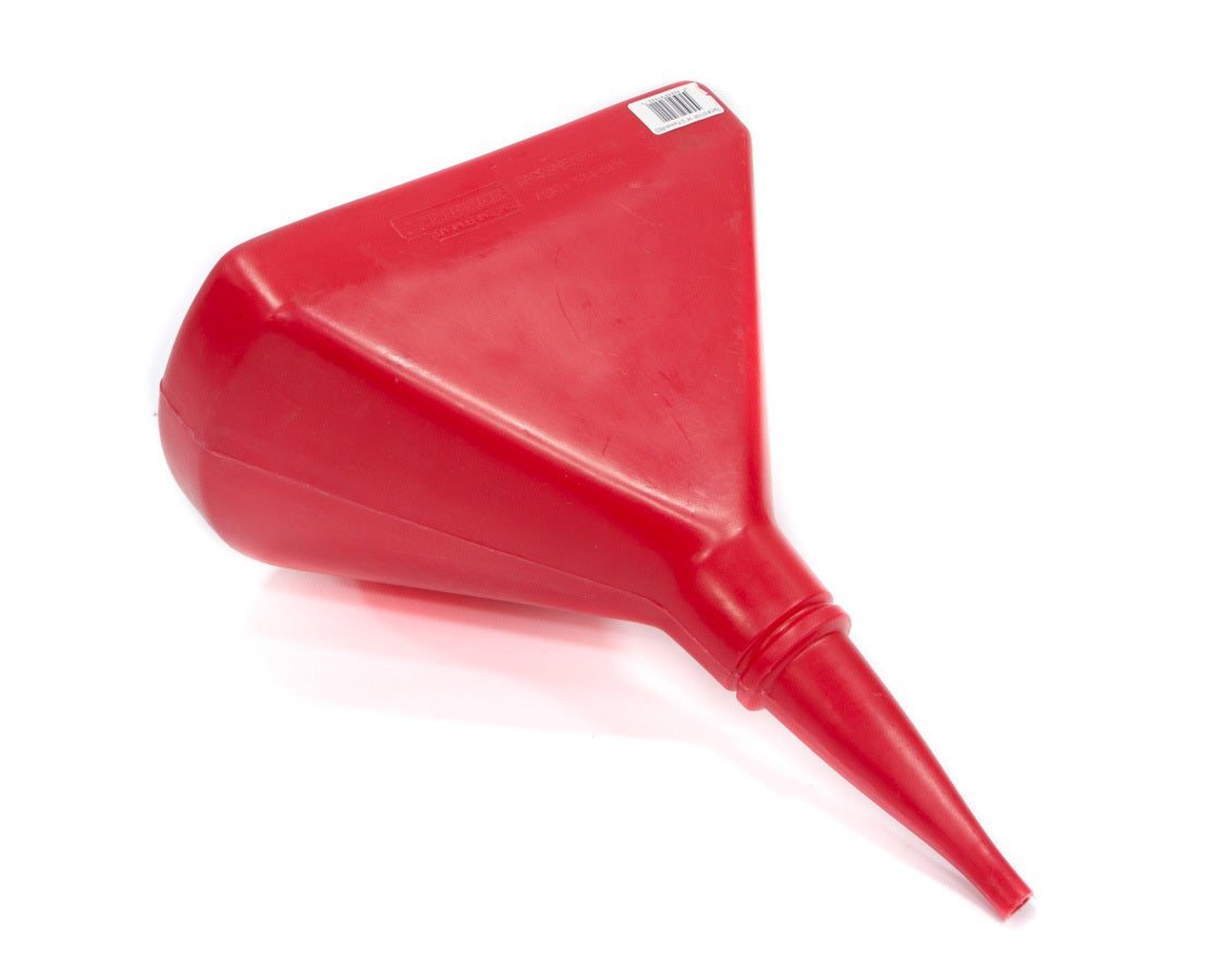 Scribner Plastics 6110R Red 14" D Funnel  Plastics  Red 14  D Funnel
