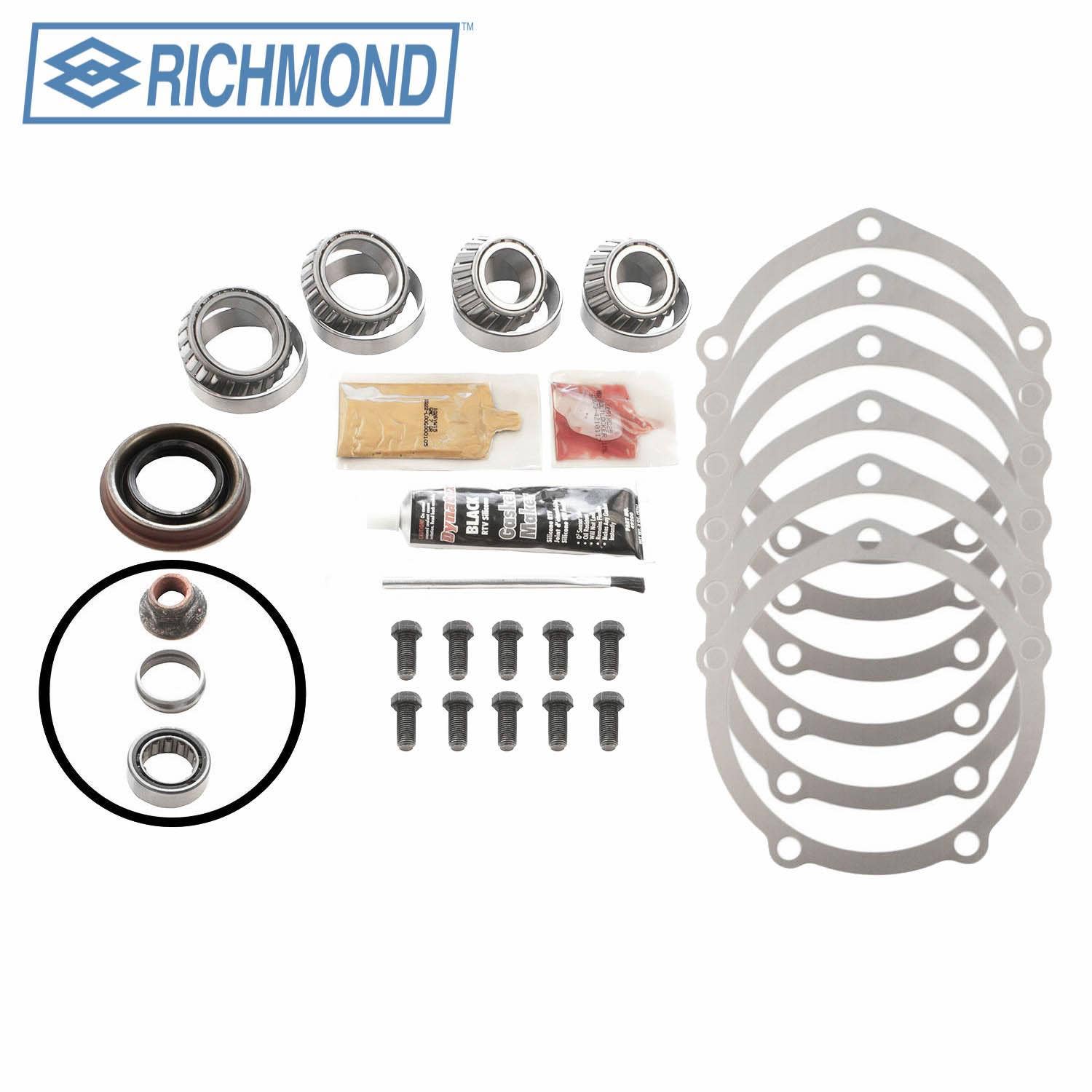 Richmond 8310131 Gear Set Installation Kit  79-0045-1 Differential Ring And