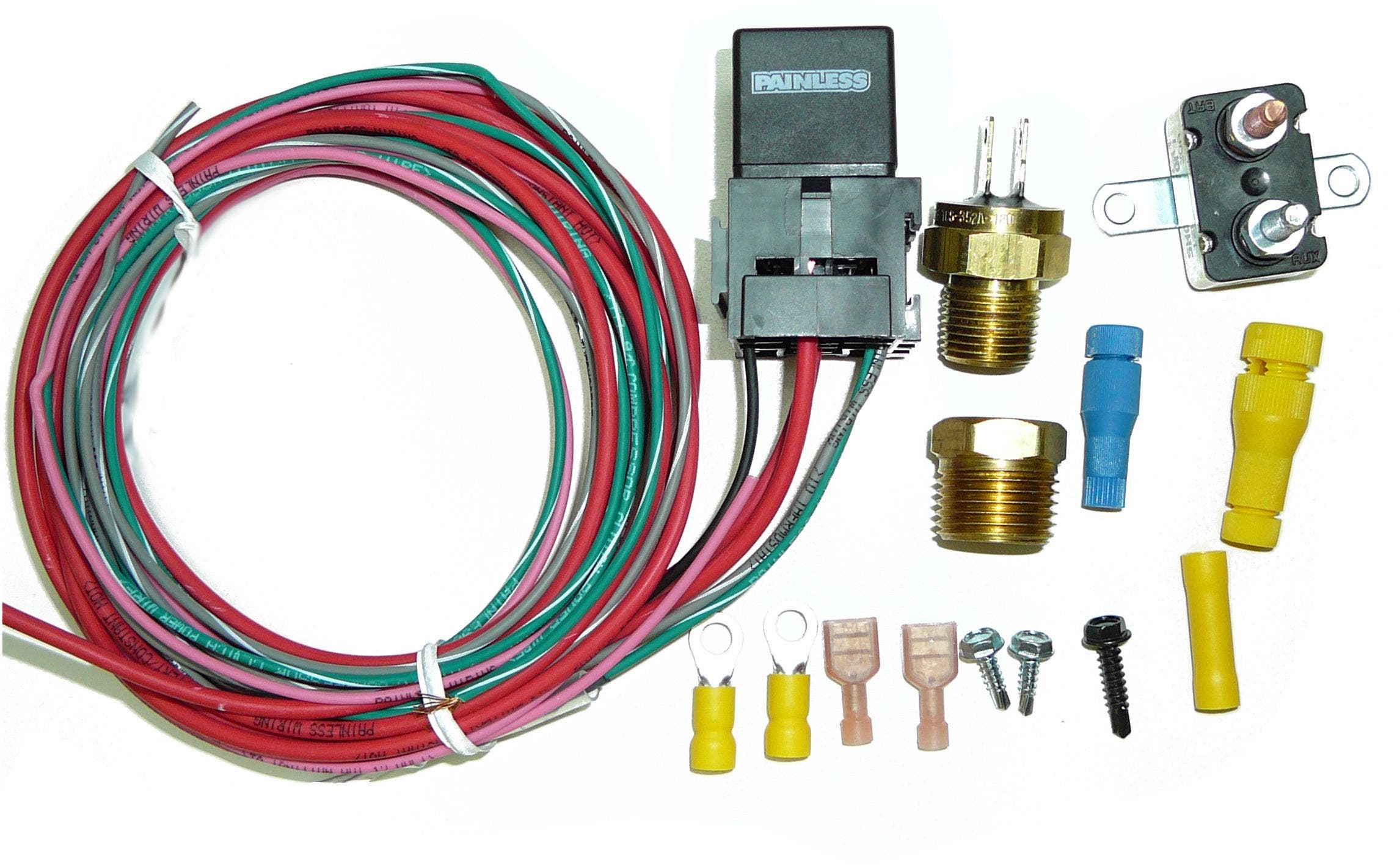 Painless Wiring 30115 Dual Activation Fan Relay   Cooling Fan Relay