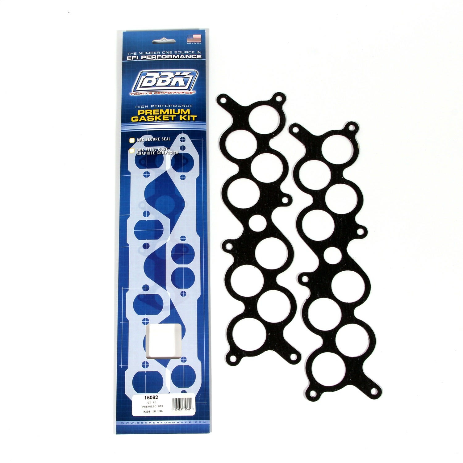 Bbk Performance 15062 Efi Intake Manifold Gasket Fits 86-93 Mustang Bbk