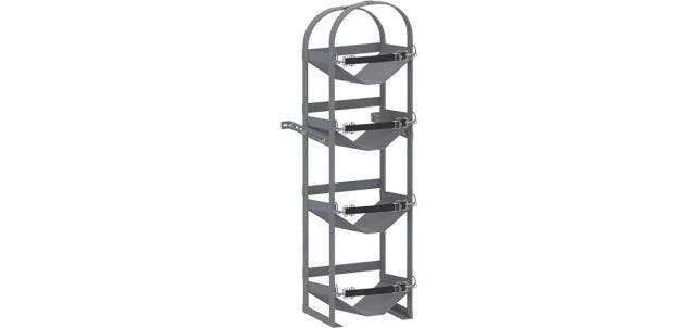 4 Tank Holder - 2@50Lb-2@30Lb 4 Tank Holder - 2@50Lb-2@30Lb