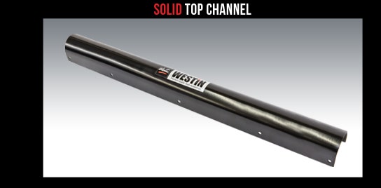 Westin 36-6005 Push Bar Light Channel  Public Safety  Bumper Push Bar Top