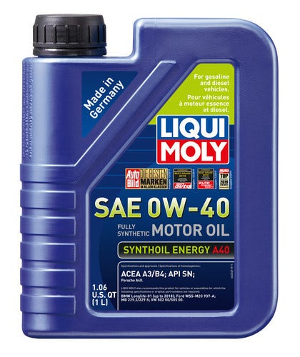 Lqm Motor Oil - Synthoil A40 Lqm Motor Oil - Synthoil A40