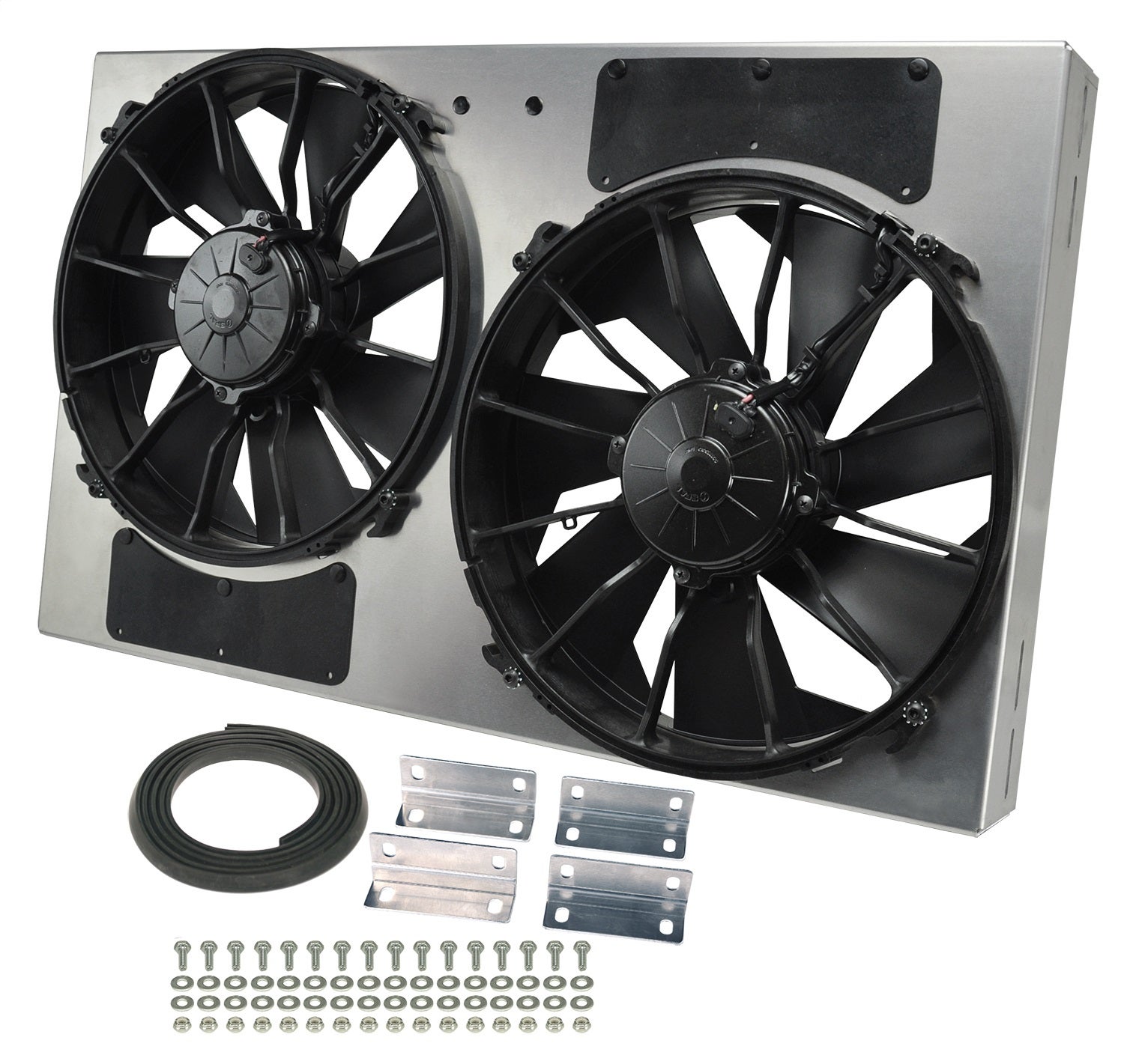 Derale 16836 Electric Radiator Fan Shroud Kit   Electric Radiator Fan Shroud Kit