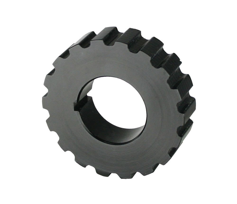 Moroso 97172 18-Teeth Gilmer Style Drive Crank Pulley   18-Teeth Gilmer Style