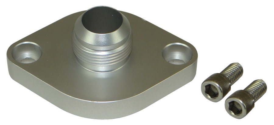 Moroso 63473 Filler Neck (Chevy -16An)   Thermostat Housing  Outlet Angle - 90