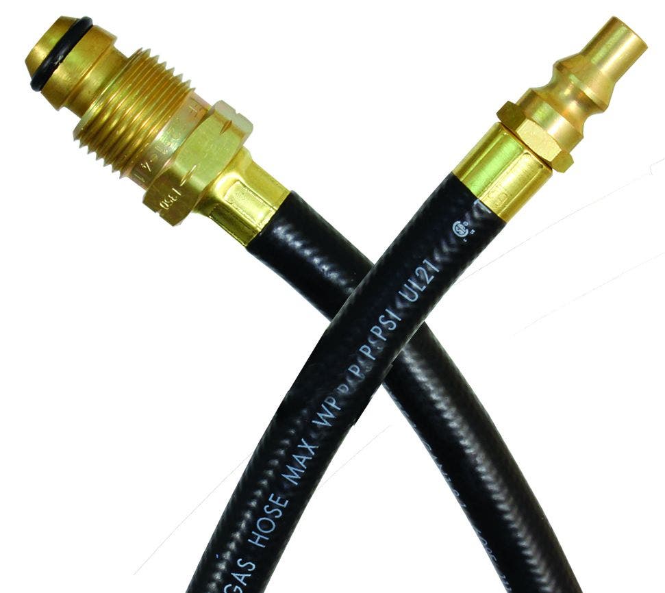 Jr Products 07-31155 60" Oem Rv Appliance Hose   Propane Hose; Diameter - 1/4