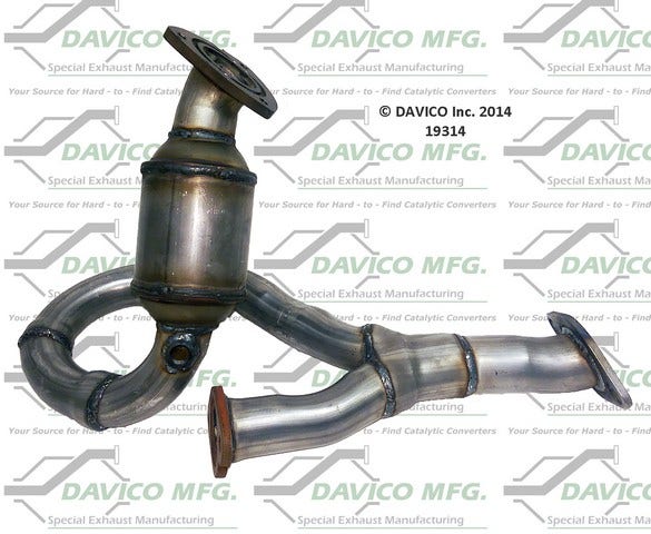 Davico Mfg Catalytic Converter P/N:19314  Catalytic Converter P/N: