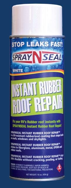 Leisure Time 60030 White Spray N Seal Roof Repair - 16 Oz. Leisure Time  White