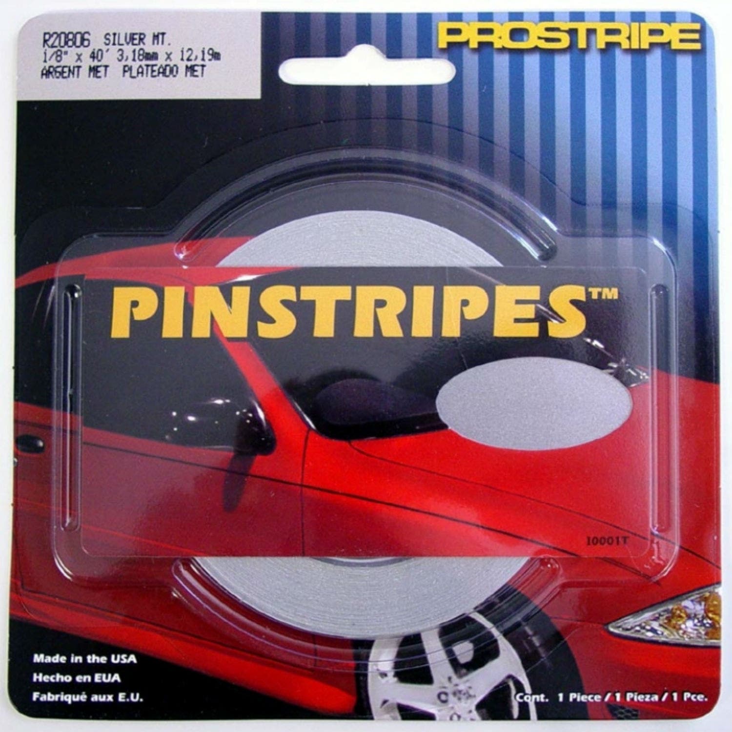 Trimbrite R20806 Prostripe 1/8X40'silv Met   Pinstripe Tape Prostripe (R); Style
