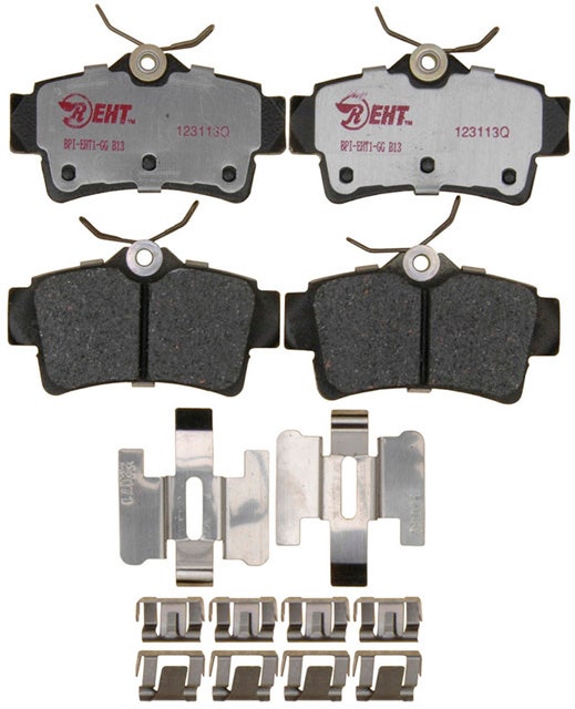 Raybestos Brakes Disc Brake Pad Set P/N:Eht627h Element3 (Tm) Brake Pad