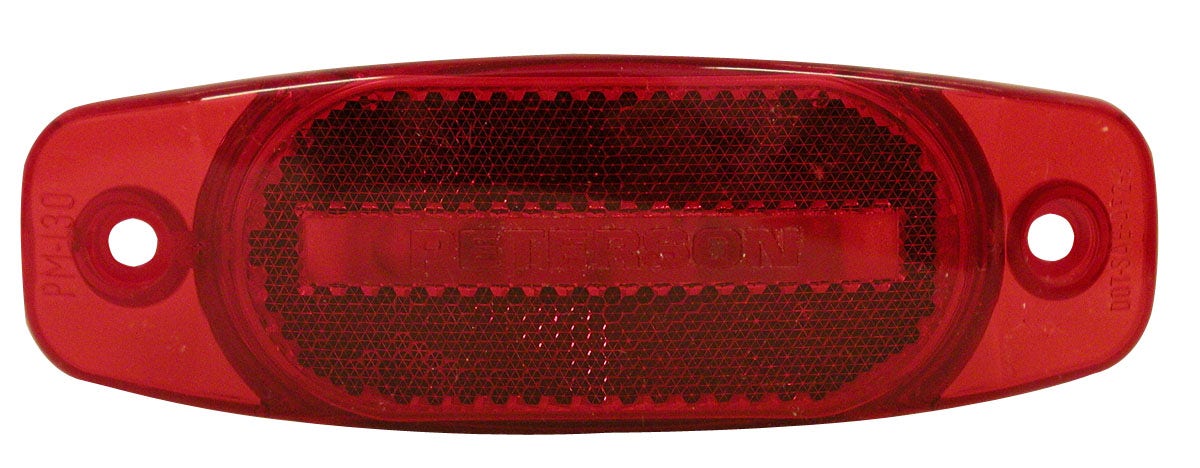 Peterson Manufacturing M130r Clearance Light  Mfg. 176Ka Side Marker Light- Led;