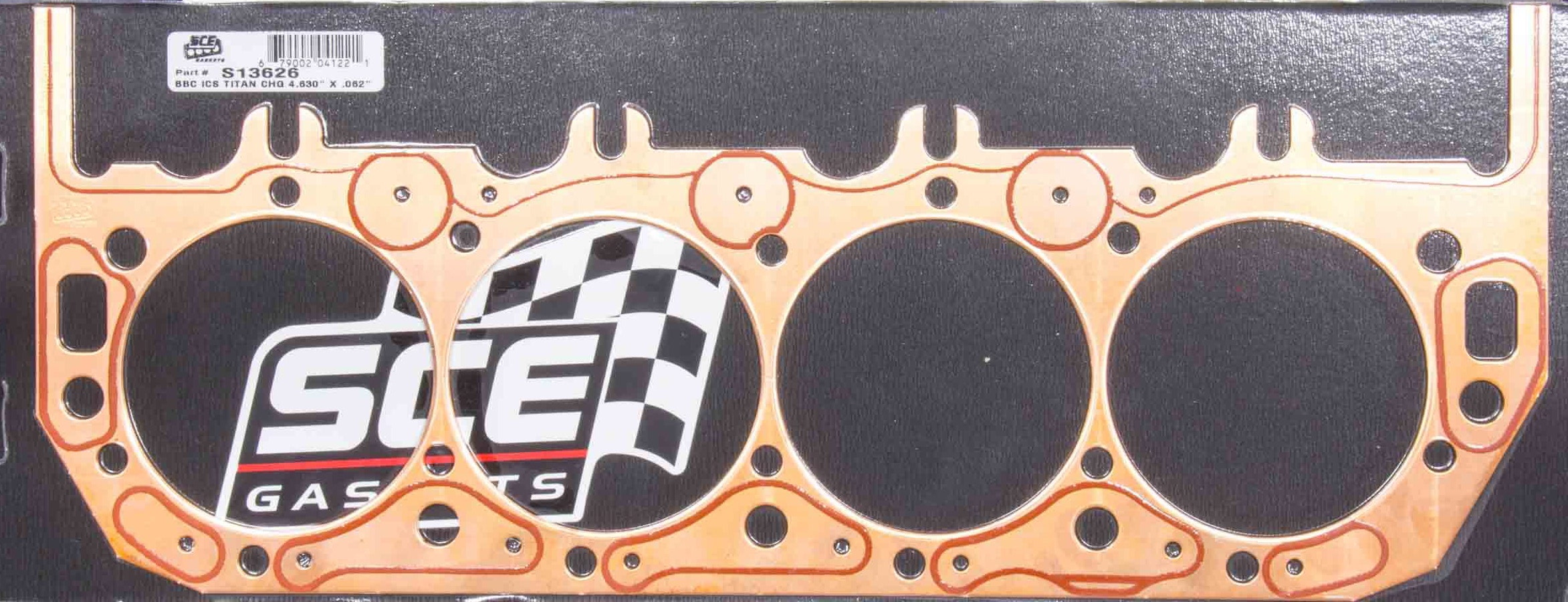 Cylinder Head Gasket, Ics Titan, 4.630 In Bore, 0.062 In Compression Thickness,